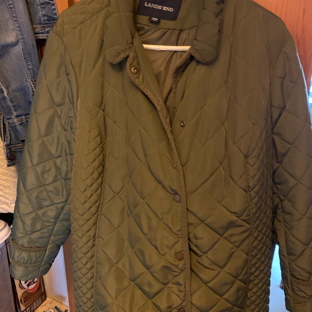 Lands’ End size 20 Quilted women’s winter jacket